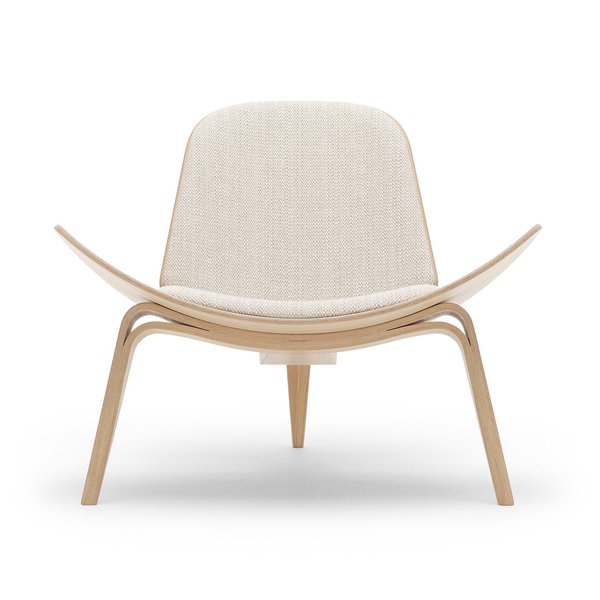 Carl Hansen CH07 Shell Lounge Chair vel accumsan l...